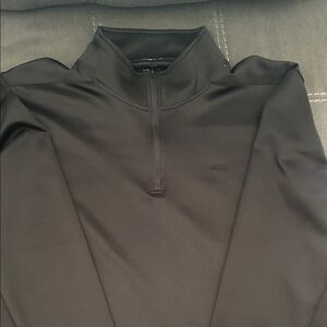 Layer 8 Black Qwick-Dry Pullover